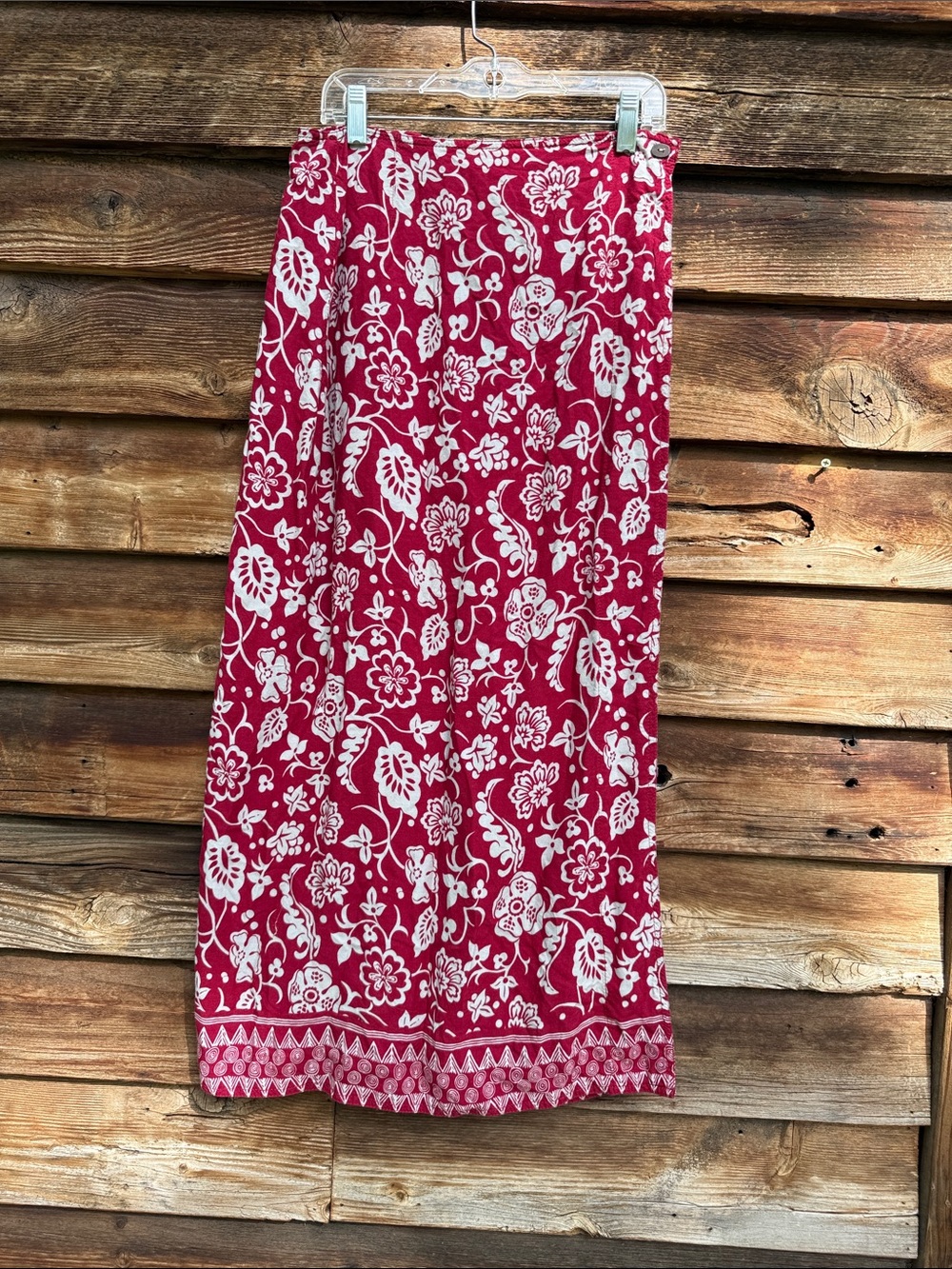 Vintage handmade looking wrap skirt